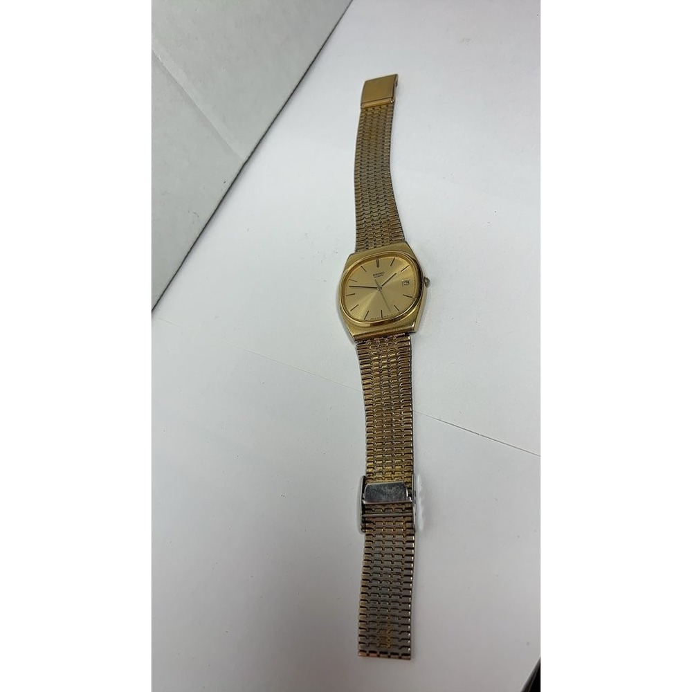 Vintage Seiko  7812-5069 Gold-Tone Quartz Watch